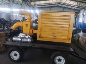 Wholesale 220V Flood Control Water Pump Unit Mobile Trailer Mounted Electric Start from china suppliers