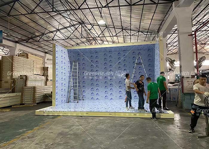 Hard Polyurethane Foam Cold Storage Room For Vegetable / Fruit / Meat / Fish And Air Cooling Approach
