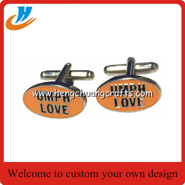 Custom Made Club Logo Metal Cufflinks from Cufflink Manufacturer