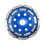 Abrasive Double Row Diamond Cup Wheel 150mm 180mm 230mm