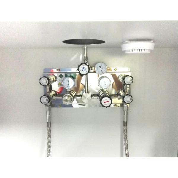 Semi - Automatic Changeover Manifold With 1/4" NPT Thread For Laboratory