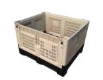box pallet 1200x1000x760mm large plastic pallet box bin for fruit and vegetable