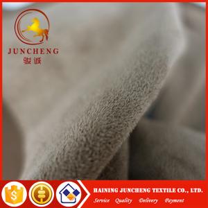 Wholesale 2017 hot sale 100 polyester faux suede fabric for shoe/sofa/garment from china suppliers