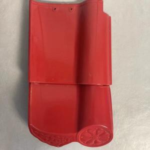 Wholesale Waterproof Glazed Color Coated Lightweight Spanish Roof Tiles For Ceramic Roman Roof from china suppliers