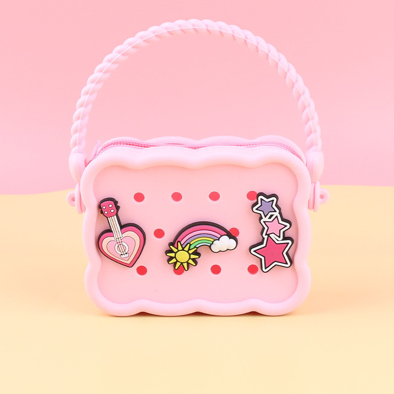DIY Silicone Coin Wallets For Kids Tasteless And BPA Free Perfect For DIY Crafts And Gifts Shoulder Purse HandBag