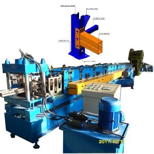 Wholesale Teardrop Rack Upright Rolling Forming Machine GI 90mm Shaft from china suppliers