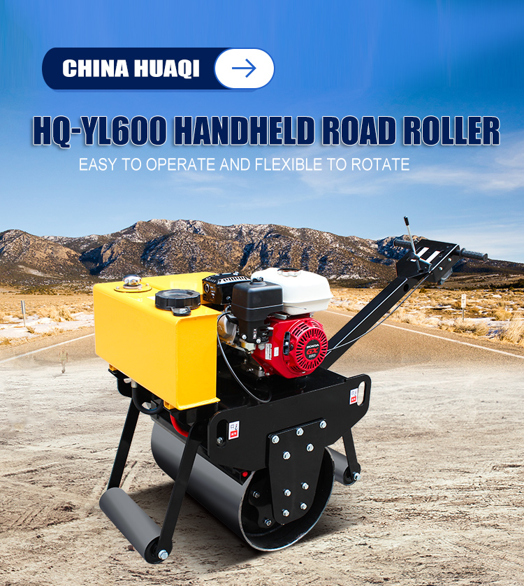 KYB Hydraulic Pump Single Drum Soil Asphalt Road Roller Compactor for Compaction