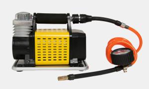 Wholesale DC12V Metal Portable Car Tyre Inflator With Metal Pressure Gauge And Hose from china suppliers