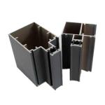 Machined Cnc Grey Powder Coating Aluminum Profiles for Glass Doors Windows