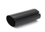 Round 6063-T5 Aluminum Extrusion Tube Profiles For Industry Yellow Black