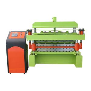 Wholesale Metal Roof Wall Panel Double Layer Roll Forming Machine Steel Sheets from china suppliers