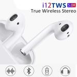 i12 TWS Wireless i12tws Bluetooth Earbuds Headsets headphones earphone PK i9s