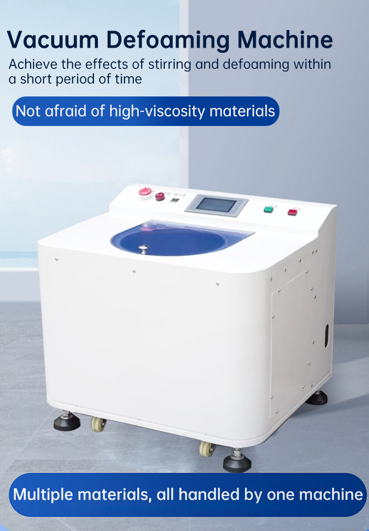 Vacuum designed High speed Coating Ink / Sealant / Epoxy Resin Degassing Machine