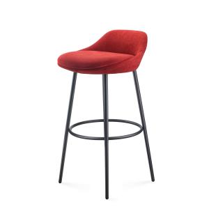 Wholesale Sturdy Metal Frame Bar Chair Office Lounge Furniture Sleek Design Custom Size from china suppliers