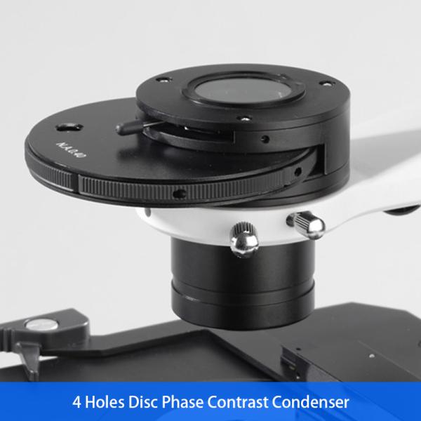 OPTO-EDU Trinocular Inverted Biological Microscope WF10X PlA14.2605 Kohler Illumination