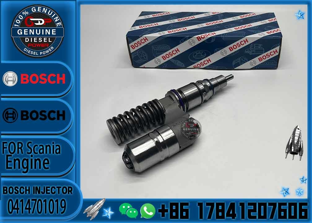 Genuine unit fuel injector 0414701082 0414701019 0414701027 1440579 For Scania P340 10.6 d