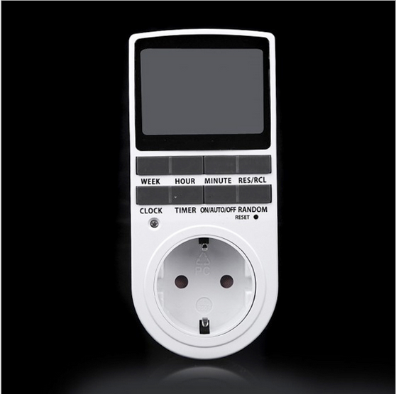EU AU UK US Plug LCD Display Electronic Devices Plug-in Digital Timer Switch Socket