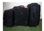 Lightweight 20 / 28 Inch Suitcase Luggage 3 Pieces Set , Trendy 2 Big Wheels