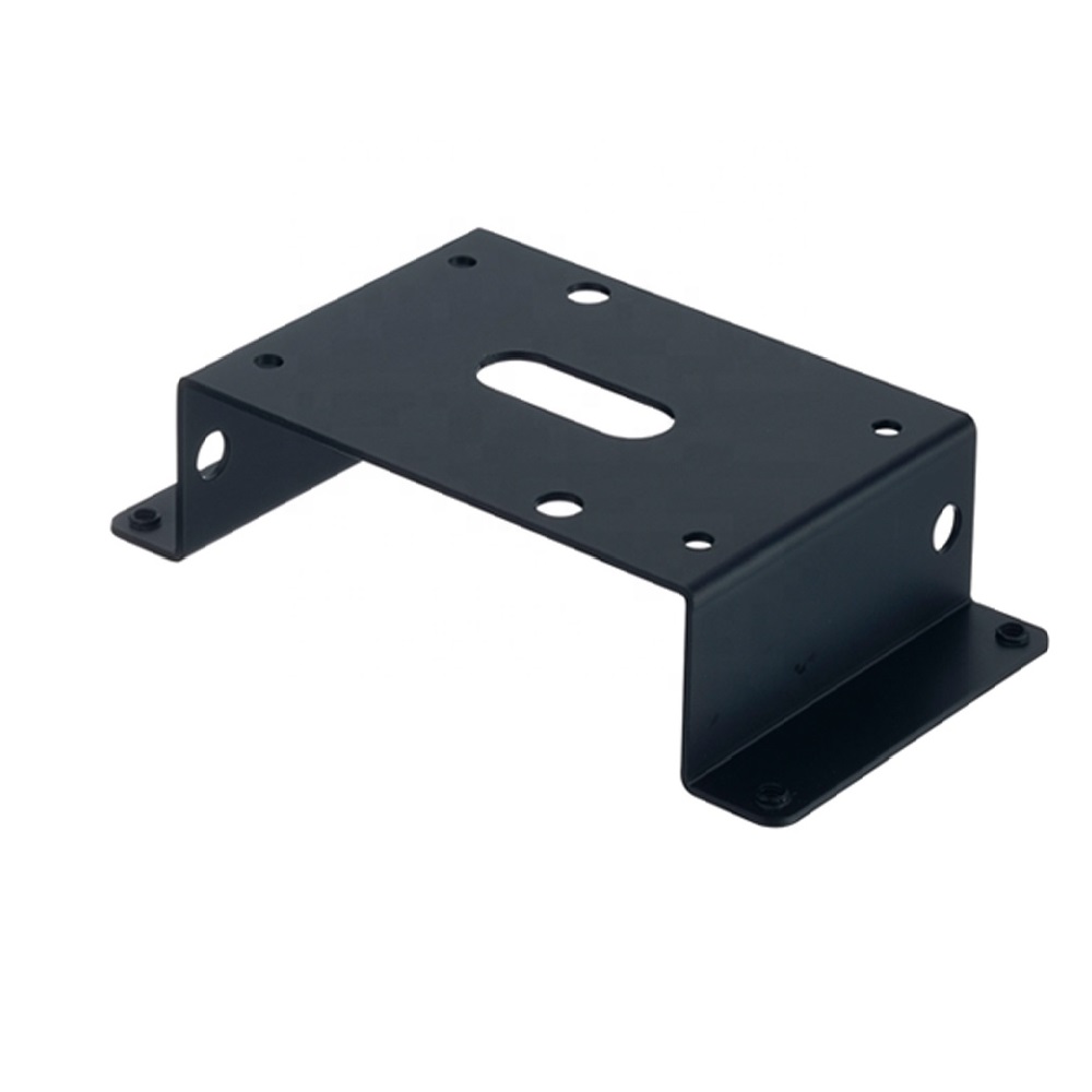 0.4--3mm Thickness Aluminum Stamping Hardware Steel Metal U Bracket Wall Mounting Bracket