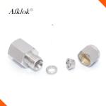 Double OD x Female NPT 316 Stainless Steel Forged Pipe Fittings For Water Oil