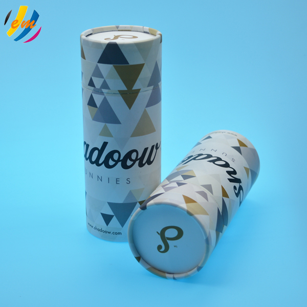 155mm Diameter H120mm Kraft Paper Tube Packaging For Gift