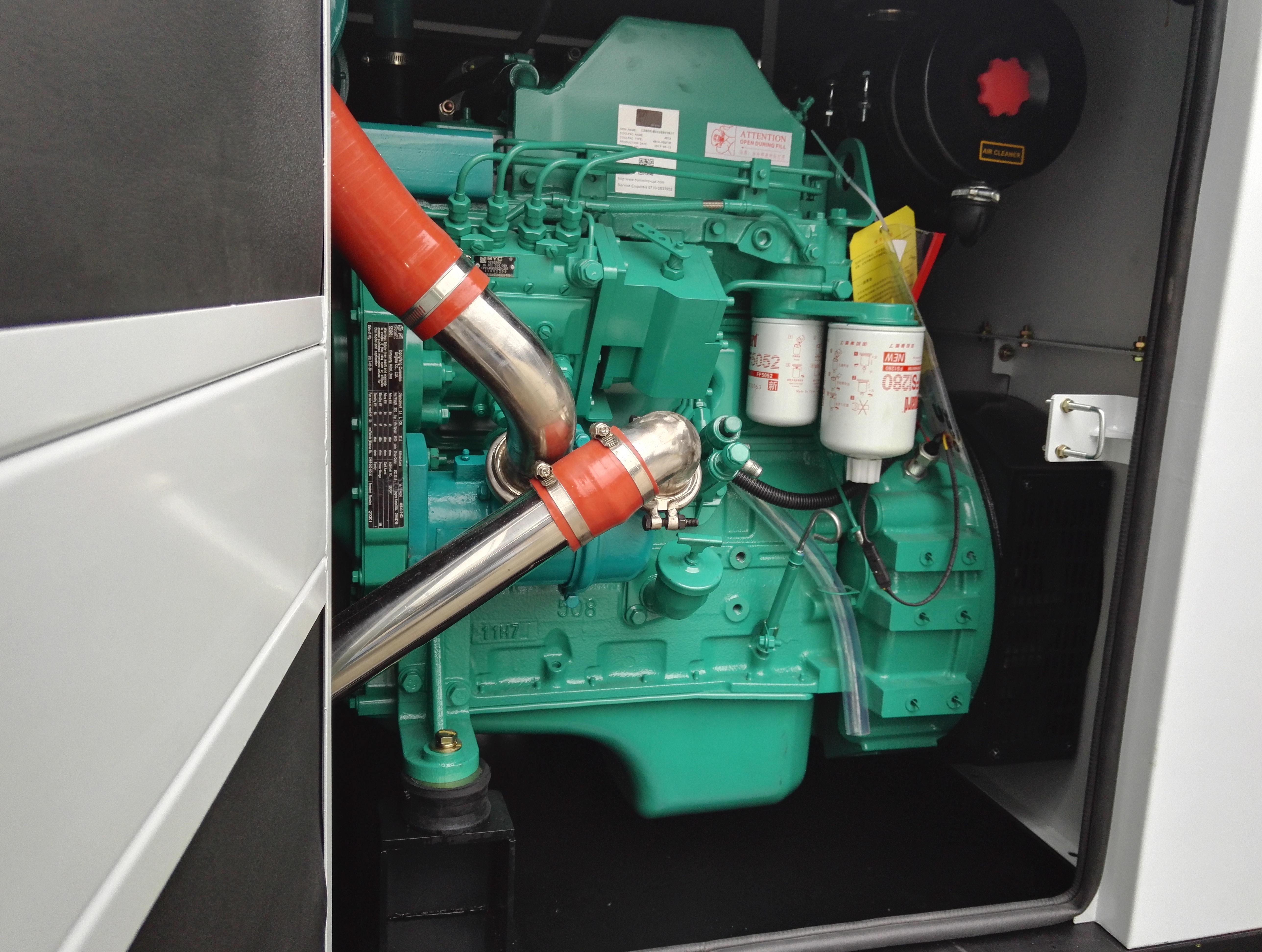 Cummins Marine Generator , Marine Generators , Silent Marine Generator 60kW , Sea Water Pump , 