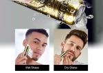 Dry Wet Rechargeable Electric Shaver Washable Blade For Men
