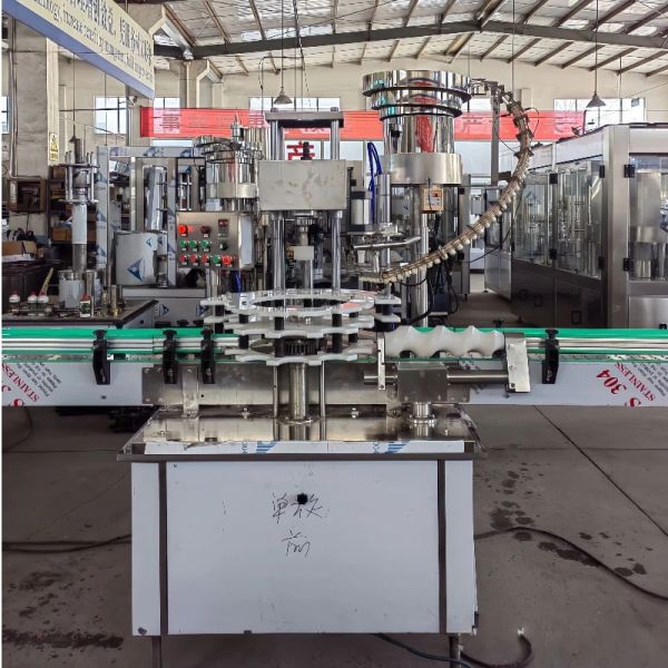 1KW Automatic Corking Machine 220V / 380V Automatic Bottle Capping Machine For Spirits