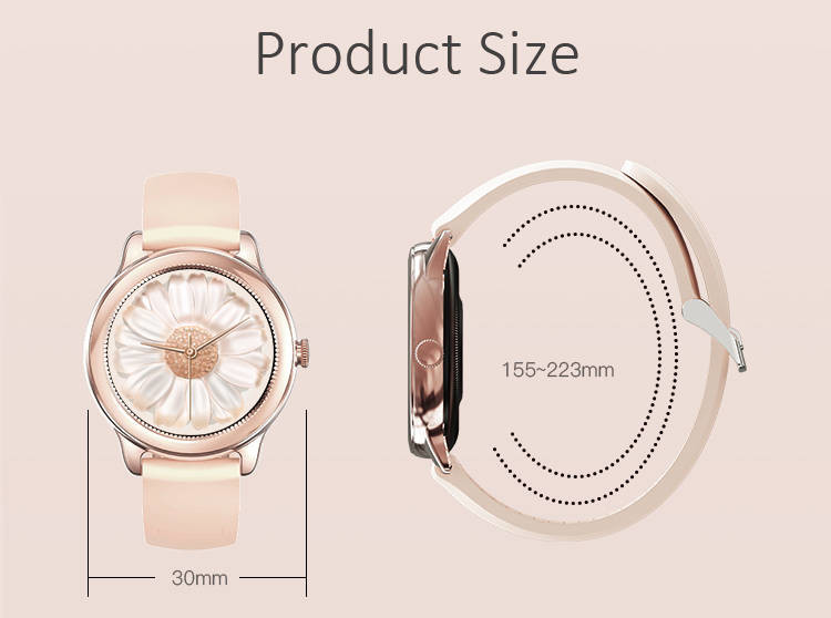 RTL8762C Bluetooth IOT Devices Continuous Auto Heart Rate Monitor Smartwatch