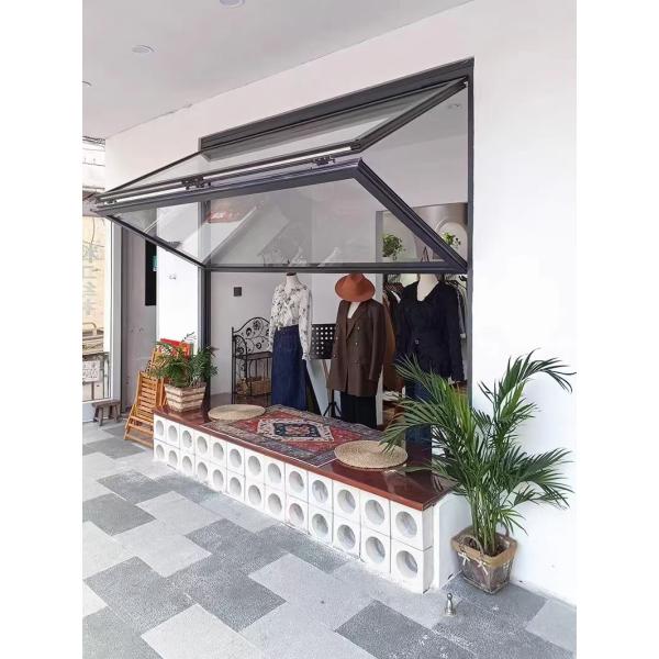 Industrial Loft Style Folding Windows - Exposed Hardware Aesthetic