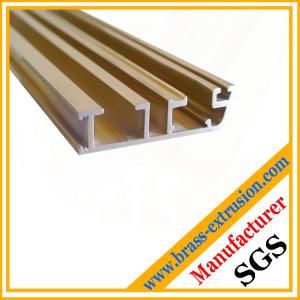 Wholesale window door frame Cu Zn Pb Fe brass channel profiles from china suppliers