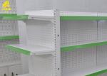 Four Layer Steel Display Racks For Stationery Shop Light Duty Buckle Back Panel