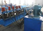 Steel Metal Windows Roller Shutter Door Roll Forming Machine Blue Color