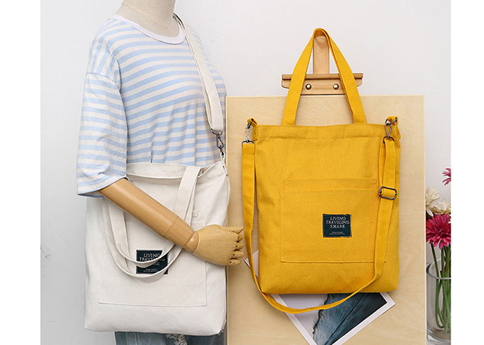 2019 new ins canvas handbags daily shoulder slung backpack wild handbag
