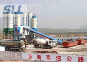 Wholesale Construction HZS60 Concrete Batching Plant Stabilized Soil Mixing Station from china suppliers