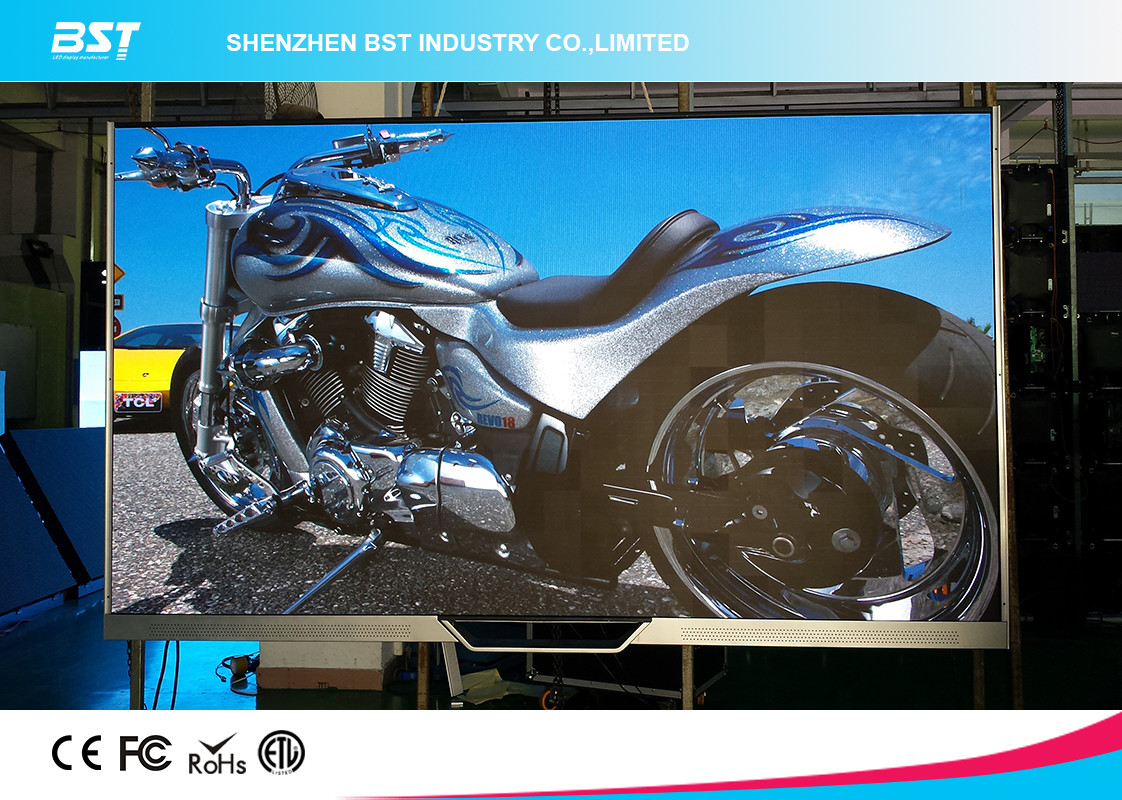 Large Indoor Advertising Led Display / High Definition full color led screen