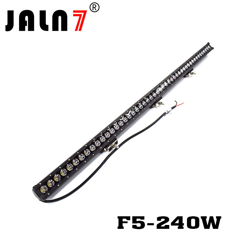 LED Light Bar JALN7 240W Spot Flood Beam LED Driving Lamp Super Bright Off Road Lights LED Work Light Boat Jeep
