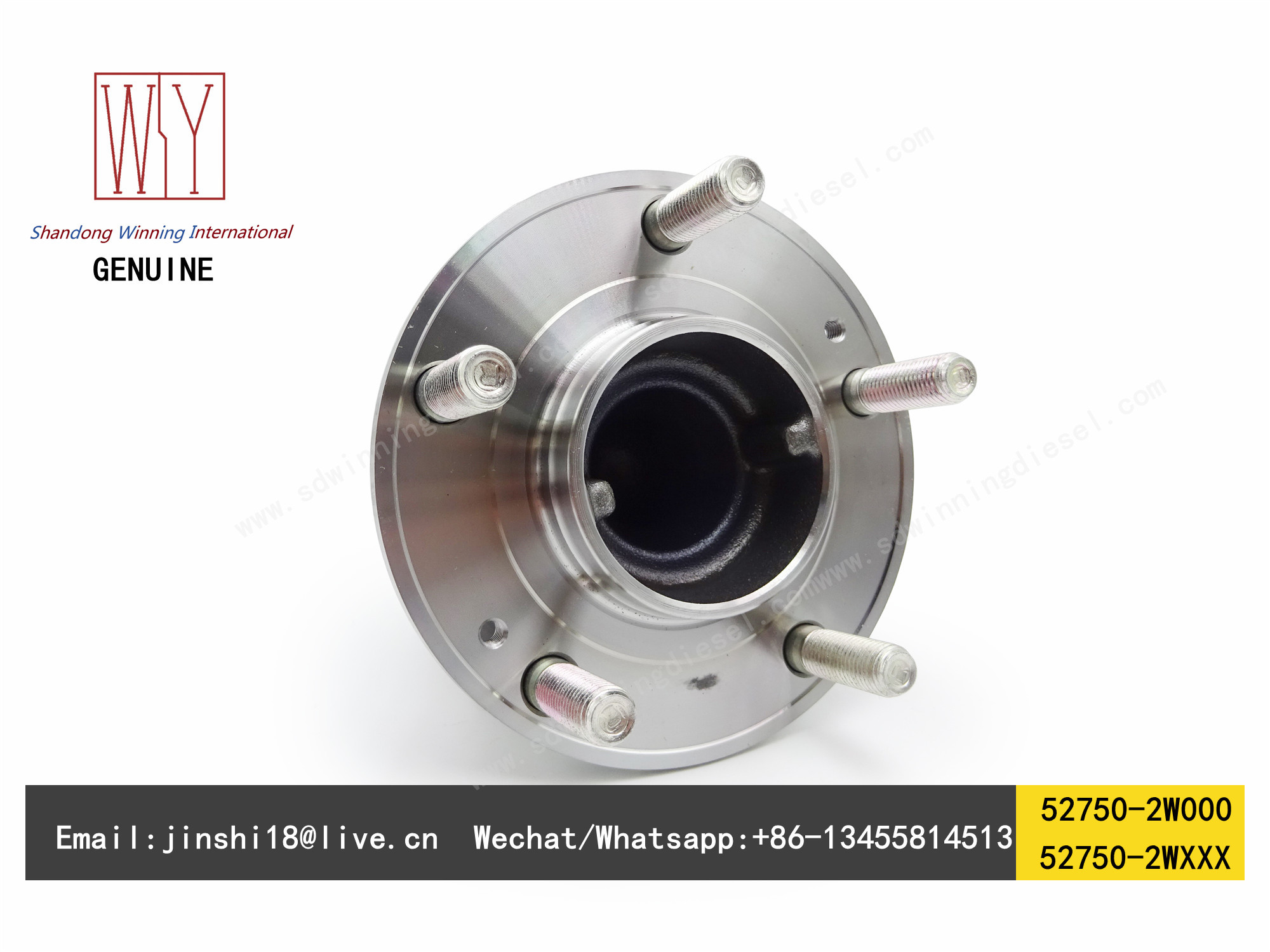 HYUNDAI GENUINE AND NEW HUB ASSY-RR WHEEL 52750-2W000 52750-2WXXX