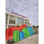 Interactive Fiberglass Kids Water Slide For Family Fun Colorful Design Easy