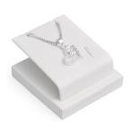 PU Leather Chain Necklace Display Stand Chemical Resistance For Jewellery Store