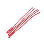 Plastic Paintball Barrel Pull Thru Squeegee Red Color For Outdoor Sports