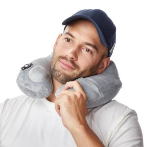 Wholesale 2A Travel Heated Neck Pillow 5V For Comfort And Relaxation from china suppliers