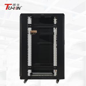 Wholesale Indoor 22U Computer Rack Cabinet , Floor Standing Network Rack Radiation Protection from china suppliers