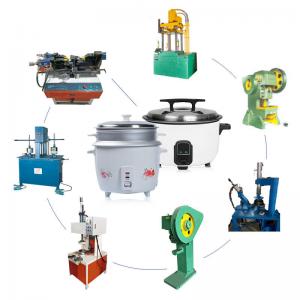 Wholesale Industrial Pressure Cooker Making Machine Hydraulic For Plastic Drum Rice Cooker Making from china suppliers