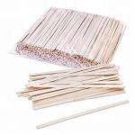 Disposable Wooden Coffee Sticks Individually Wrapped