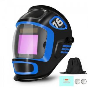 Wholesale Black Flexible Auto Darkening Welding Helmet Infrared Harbor Freight Use from china suppliers