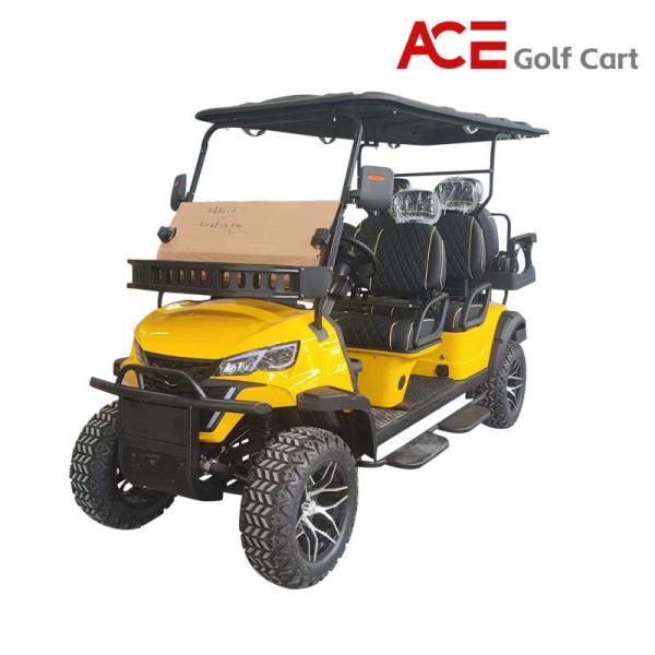 ACE-6 Lithium Battery Electric Golf Cart 4000W Motor 80 - 100km Endurance