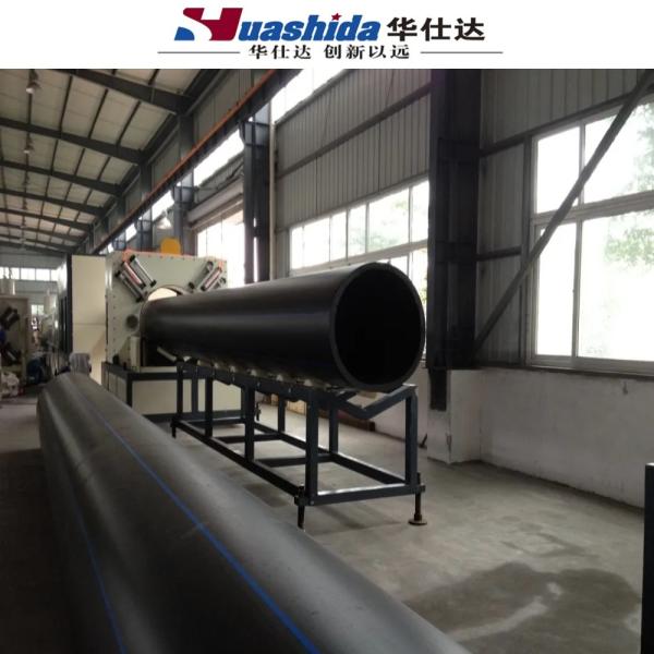 High-Performance HDPE Solid-Wall Water Supply Pipe Extrusion Line with Single Screw Extruder
