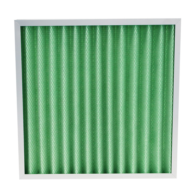 YANING Hvac System G1 G2 G3 G4 Pre Air Filter Paper Pleated Panel