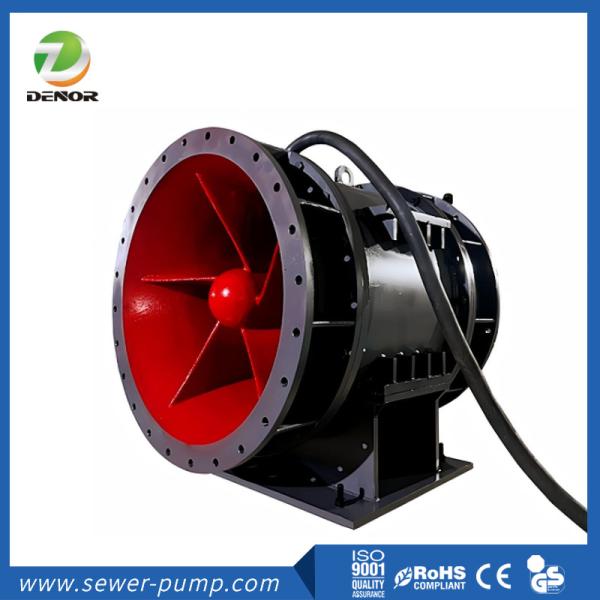 High Efficiency Submersible Pump , Compact Axial Flow Water Pump For Flood